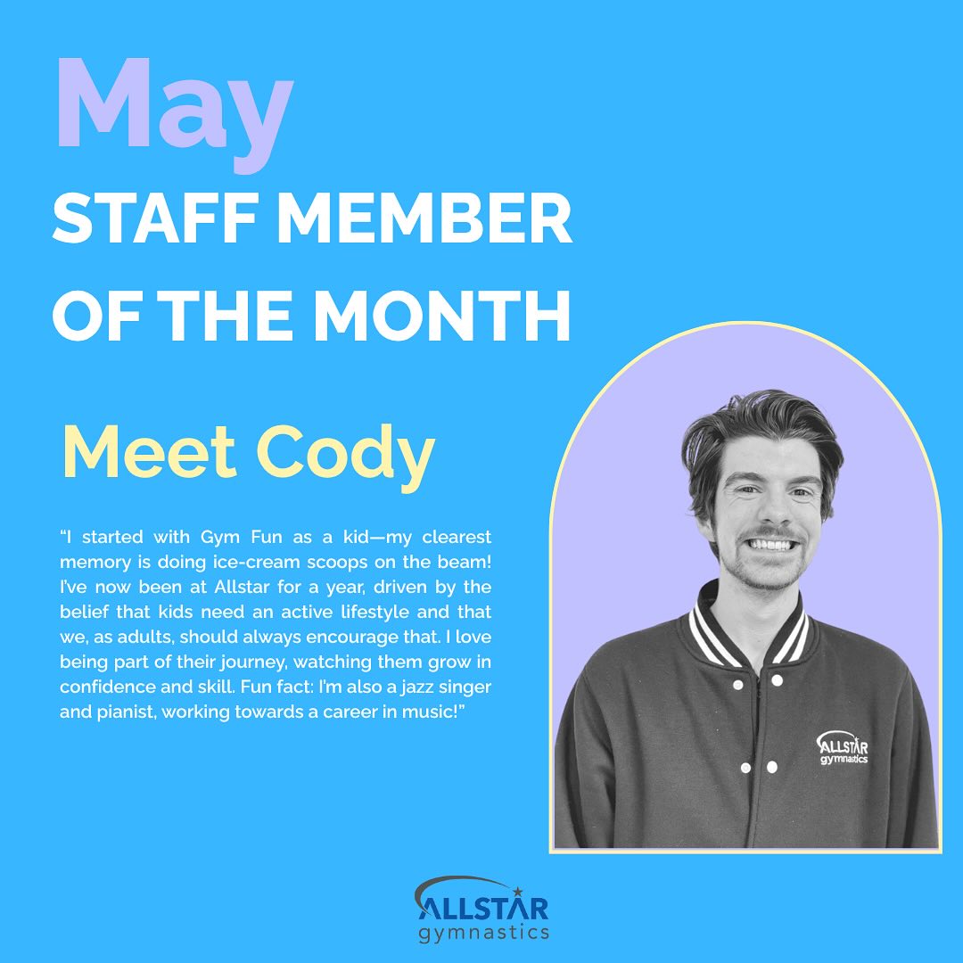 ⭐️⭐️STAFF MEMBER OF THE MONTH!⭐️⭐️
